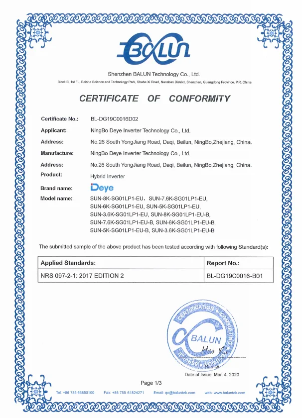 Shenzhen Lavie Technology Co., Ltd. - Solar System, Solar Inverter