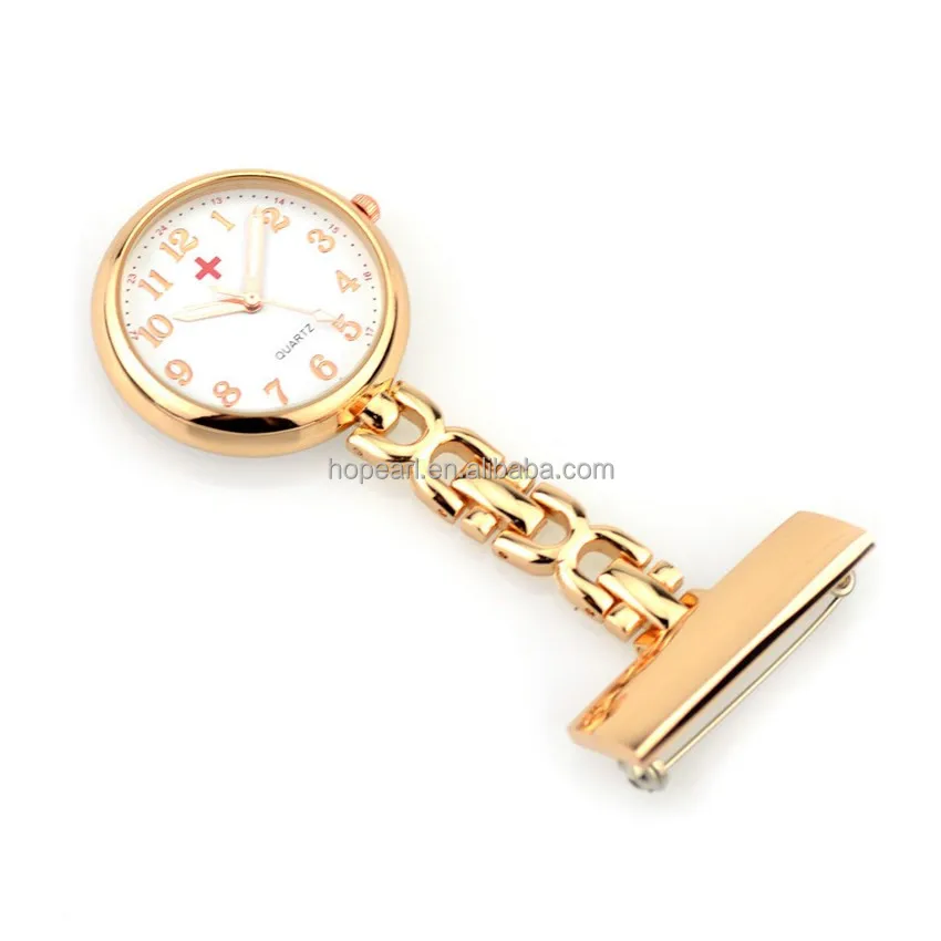 

WAH653 Rose Gold Color Quartz Movement Doctor Nurse Watches Unisex