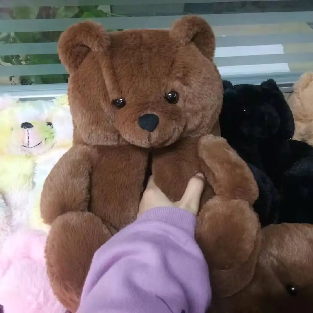 

Latest Hot Popular Warm Cotton Home Plush All-inclusive Teddy Bear Slippers
