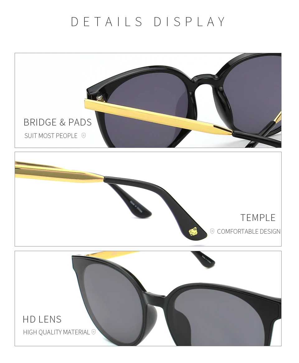 Fl6211 High End Sunshades Eyewear Wholesale Big Frame Bling Sunglasses