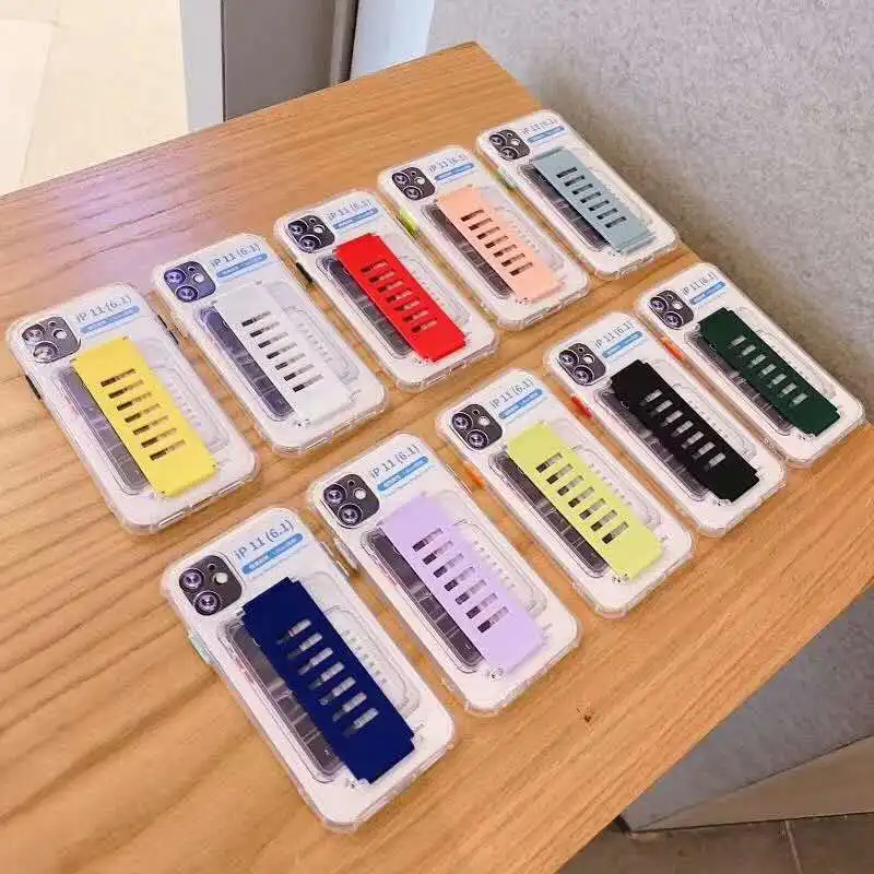 

Wristband Clear Phone Case For iPhone 11 PRO Max XS X XR 6S 7 8 Plus New Design 2020 Case