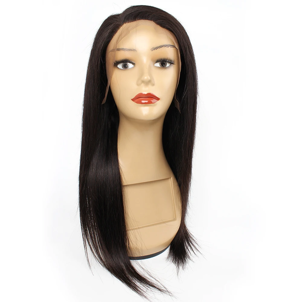 

New arrive 13*4 human hair wig women straight brazilian wigs lace front wigs, Natural color lace wig