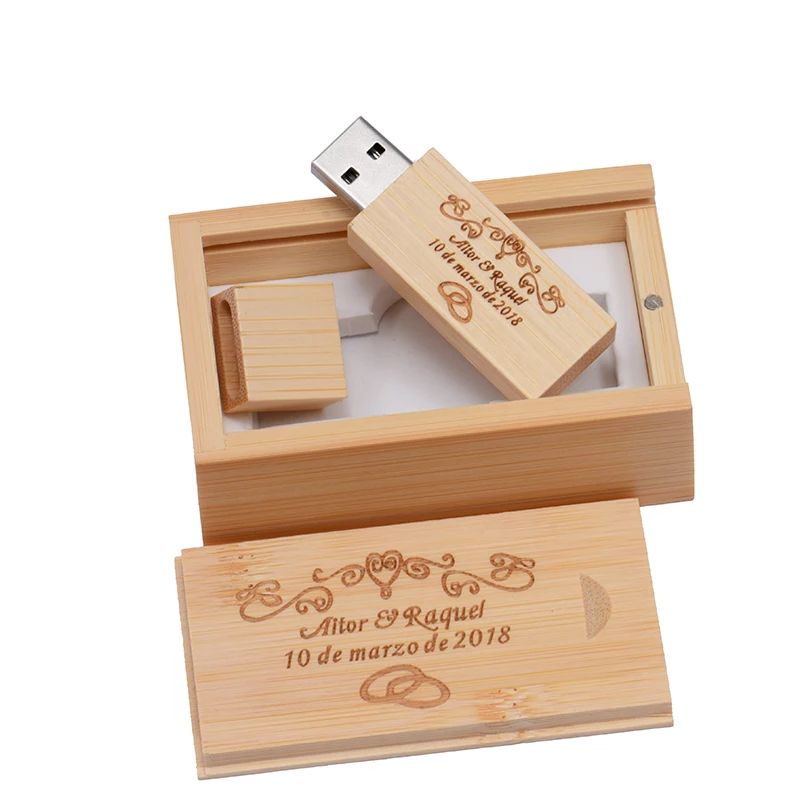 

Jaster USB2.0 wooden pendrive memory stick custom logo 4GB 8GB 16GB 32GB 64GB 128GB Wood USB Flash Drives