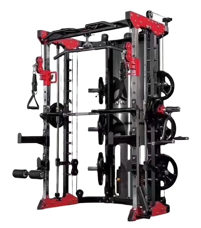 

High demand export products Bodybuilding Multifunctional Smith Machine, Optional