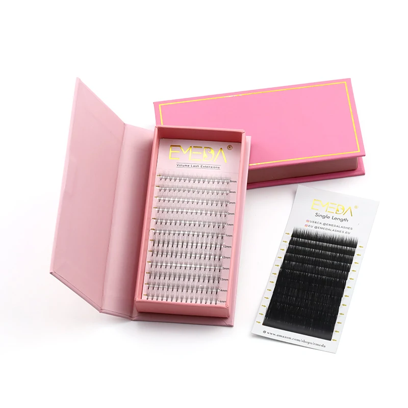 

Emeda wholesale 25mm matte mink eyelash extensions private label, Black