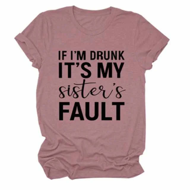 

Summer Breathable And Comfortable Cotton Round Neck Large Size Loose Letter Printed T-shirt, Picture color