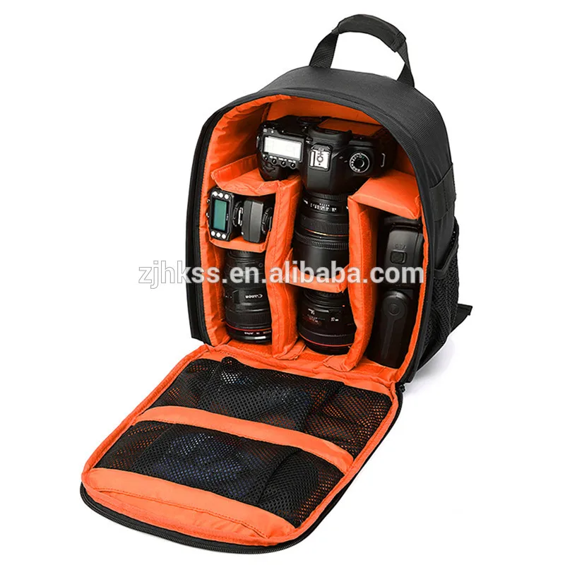 Multi-functional Camera Backpack Video Digital DSLR Bag Waterproof Outdoor Camera Photo Bag Case P0117