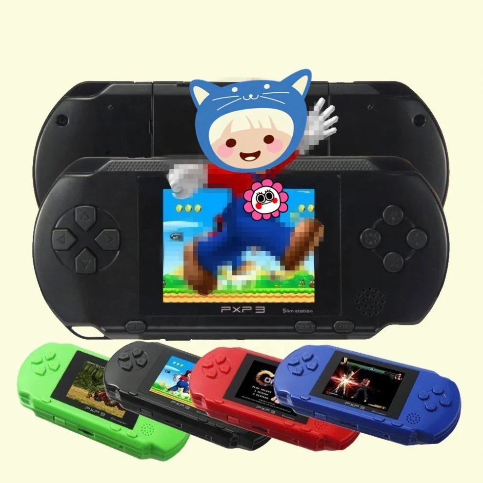 

Portable 16Bit Pxp3 Pocket Video Handheld Game Console Pvp Slim Station For Kids Gift