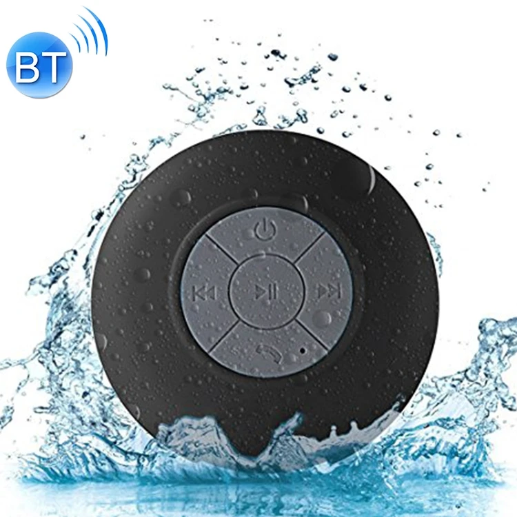 

Hot Sale Mini Portable Subwoofer Shower Wireless Waterproof Hot Sale Speaker Handsfree Receive Call Music Suction Mic Speaker