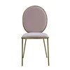 Hot sale stainless steel restaurant occasional furniture modern dining chair stack