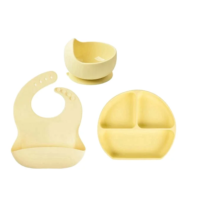 

Customized toddler Logo Food Grade silicone Bib