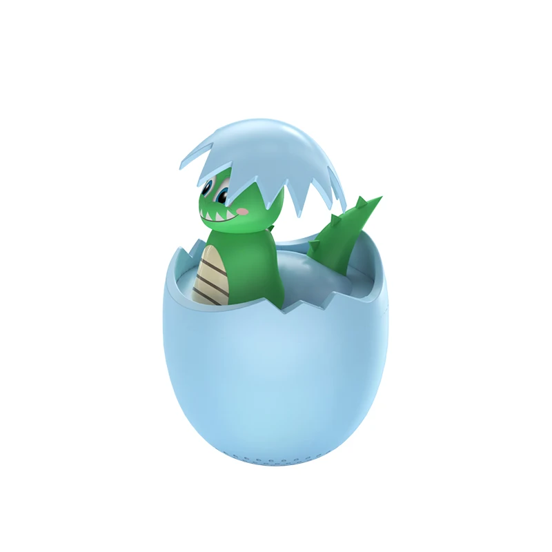 

Cute little dinosaur eggshell portable audio player heavy bass wireless speaker