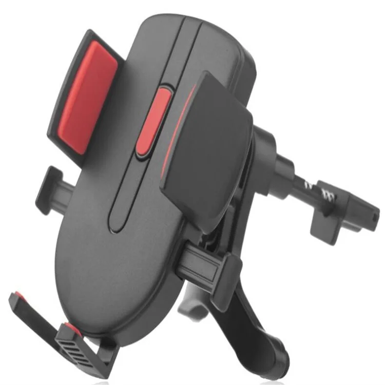 

OEM LOGO Good quality anti-slip universal one touch release 360 rotating air vent car phone holder