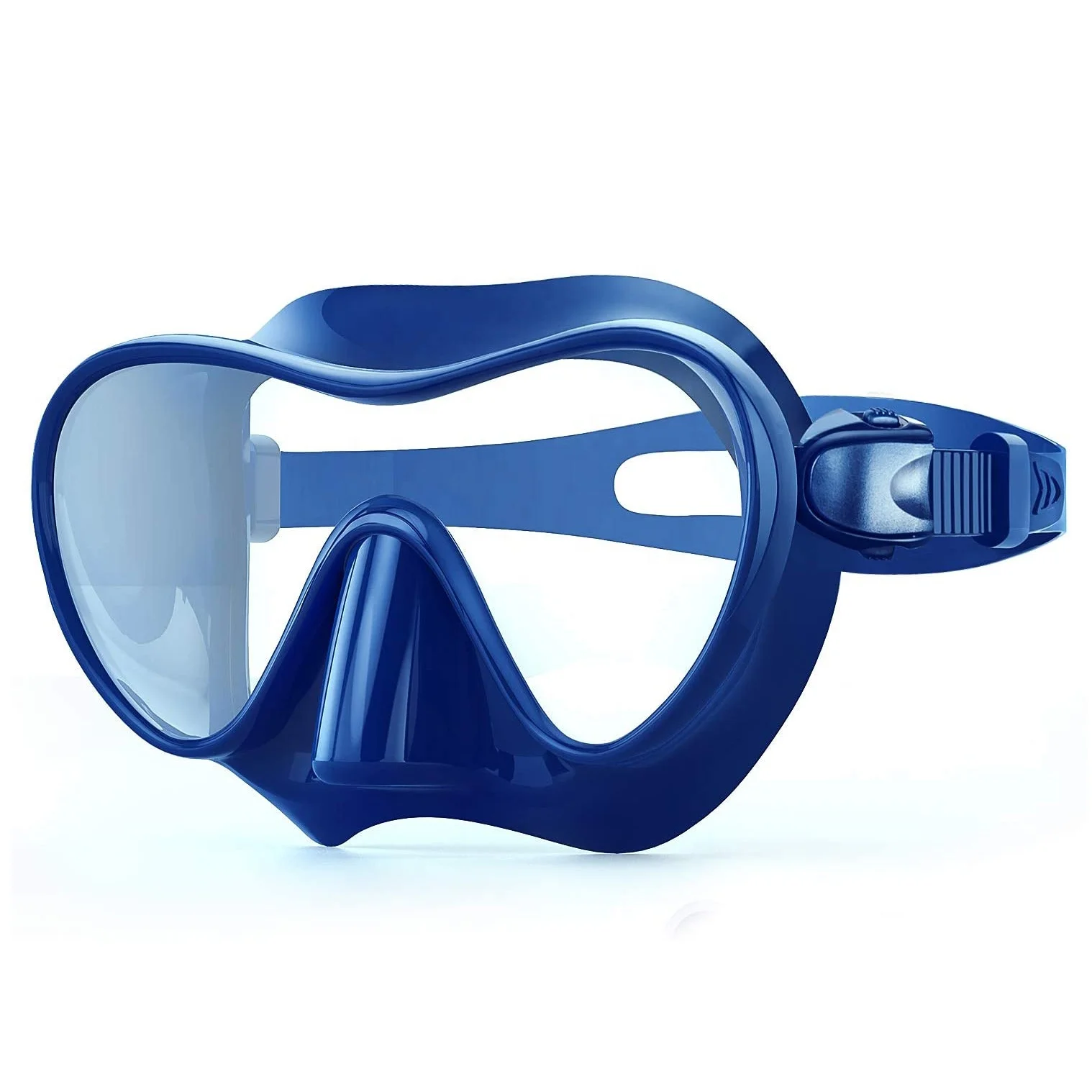 

Wholesale Frameless Swimming Mask Snorkeling Gear Mirror Professional Diving-Goggles, 16 colors