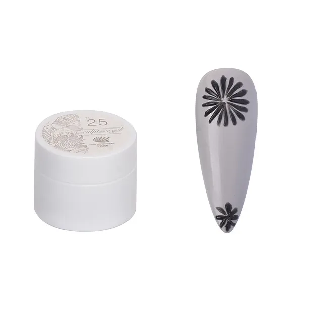 

Wholesale 3D Modeling Nails Painting Nail Gel Carving Gel Uv Polish Led, Colorful