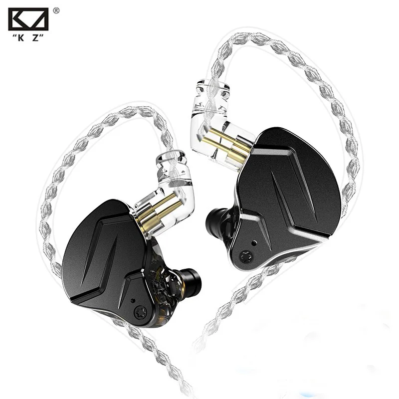 

KZ ZSN Pro Matt 1BA 1DD Hybrid HIFI Bass Earbuds Metal In Ear Earphones kz zsn pro x kz zsn10 pro Original Factory