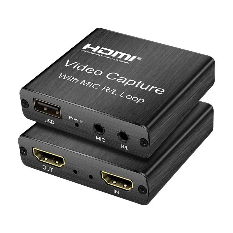 Aoeyoo Audio Video Capture Card With Loop