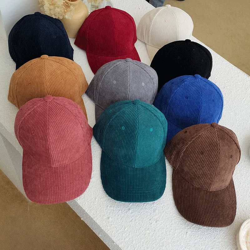 

Free shipping gorras nude Cotton Corduroy Unstructured Baseball Cap Dad Hat corduroy courderoy cordoroy hats cap