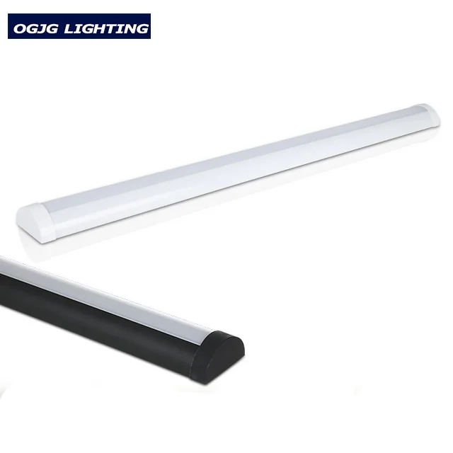 Factory Sale China Shipping LED Linear Batten Light Fitting 4Ft 8Ft Strip Power Tunable Linkable LED Batten Light