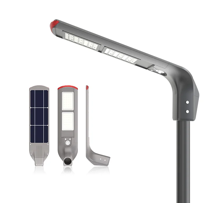 2020 New All in one municipal solar street lights with inbuilt battery and panel