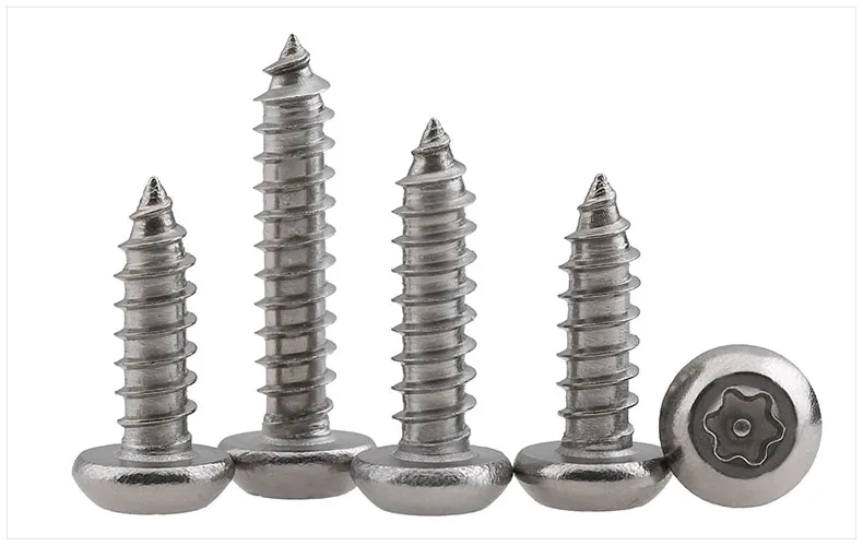 
Stainless steel hexagonal head wood screws D571 cheap wood screw 