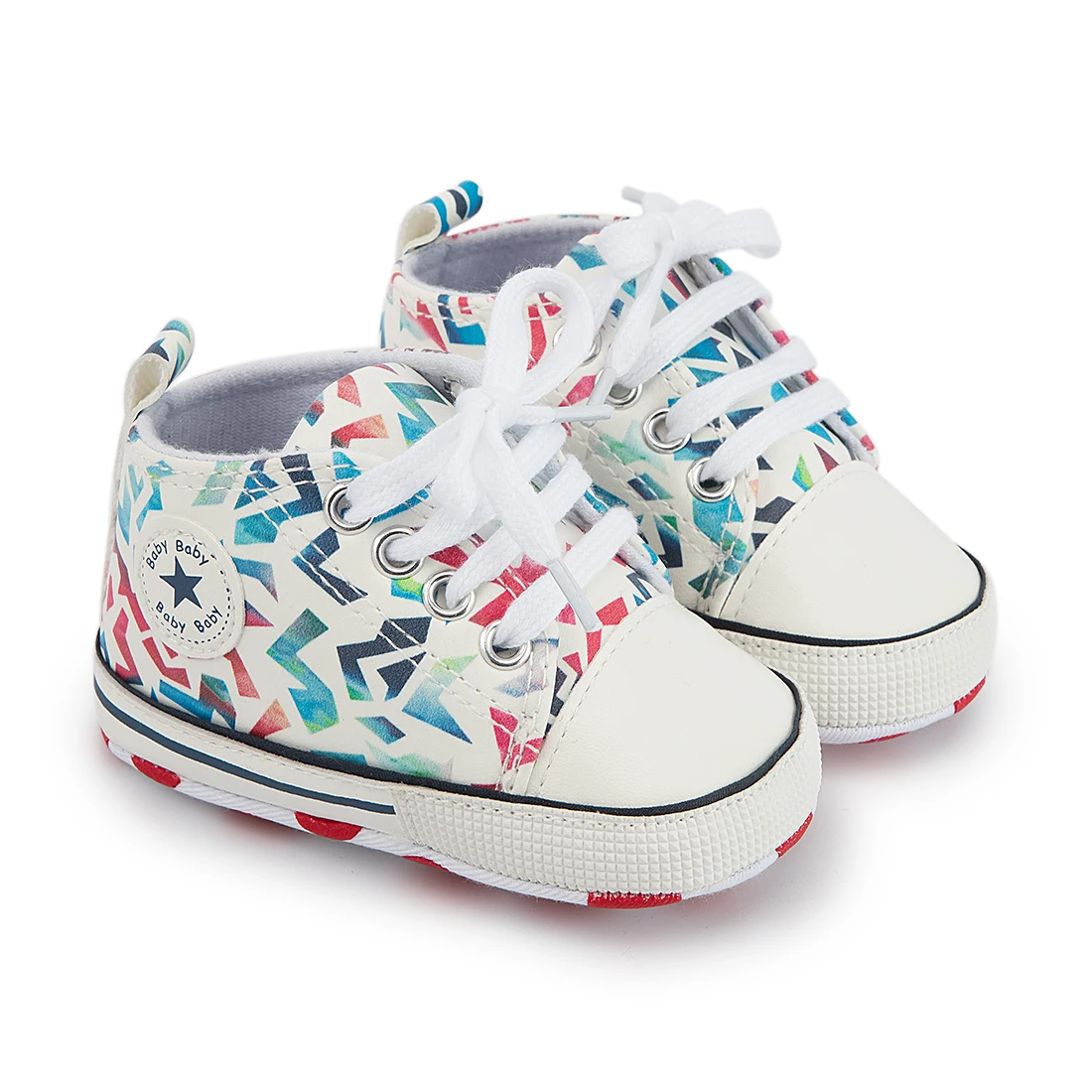 

Latest design Camouflage print New Color 2022 Casual Canvas Multicolour boy girl prewalker Baby casual shoes, 4 colors