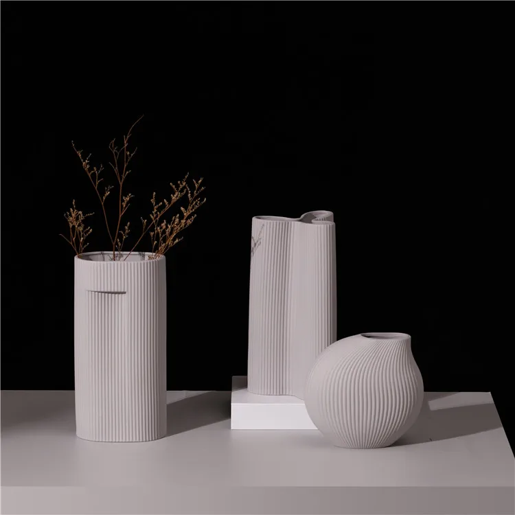 Pastel Minimalism Style Wedding Centerpieces Hotel Decorative Potty