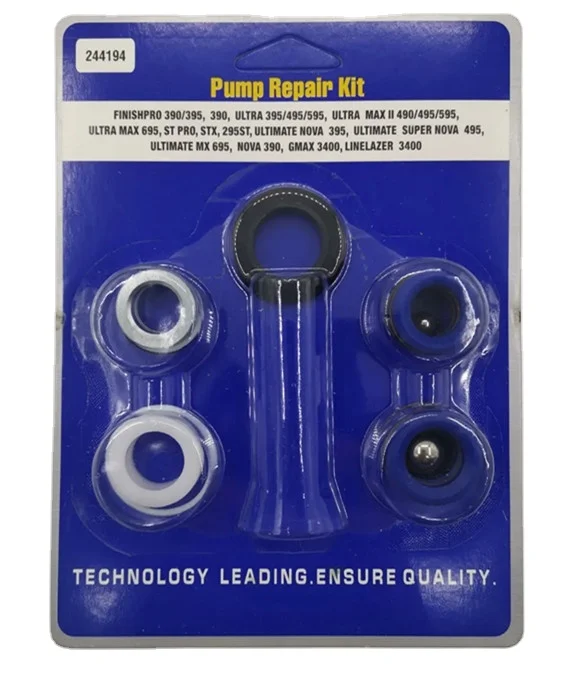 

244194 Pump Repair Kit For Ultra 395 495 595 FinishPro 390 395 490 airless paint sprayer