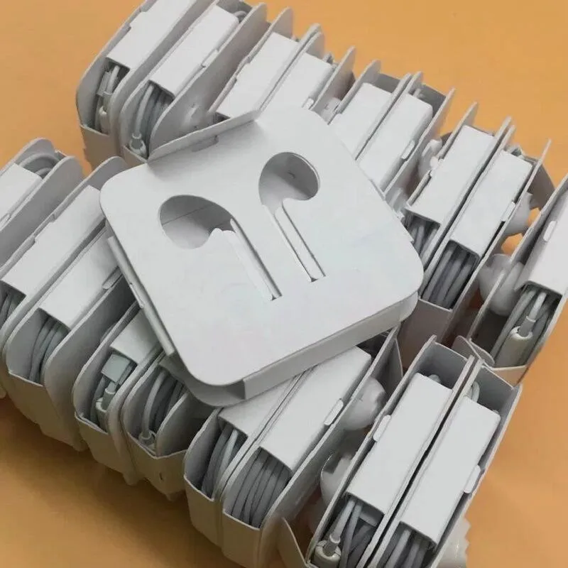 

100% Original Earphone For Iphone 7 8 X 11 12 pro max headphone Headset handsfree with package box, White