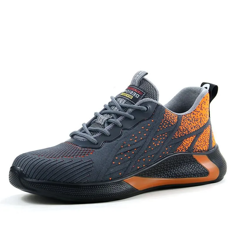 

Fashionable waterproof mens outdoor hiking and tree climbing casual safety shoes