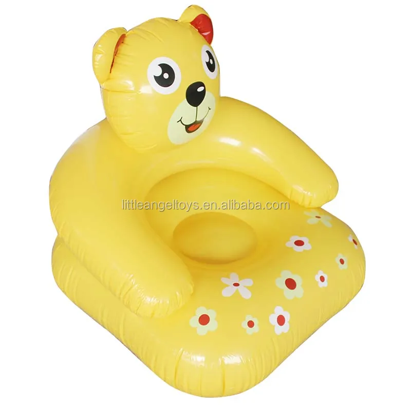 En71 6p Pvc Top Quality Air Blow Up Inflatable Kids Sofa Chair