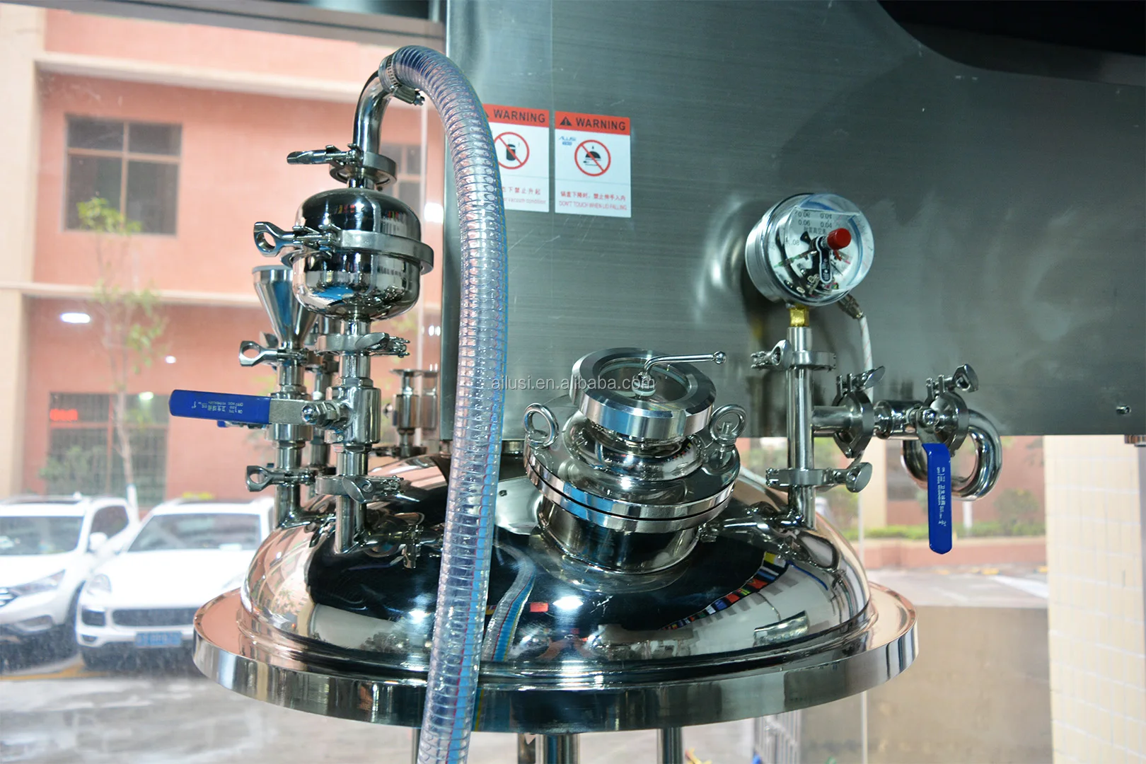 
Product Line Cosmetic Fixed Type Vacuum Homogenizer Emulsifier with CE 