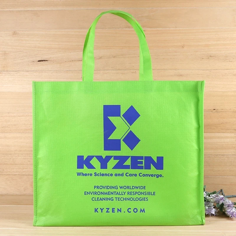 

Customized Factory price logo print Wholesale tote bag Reusable non woven shopping bag