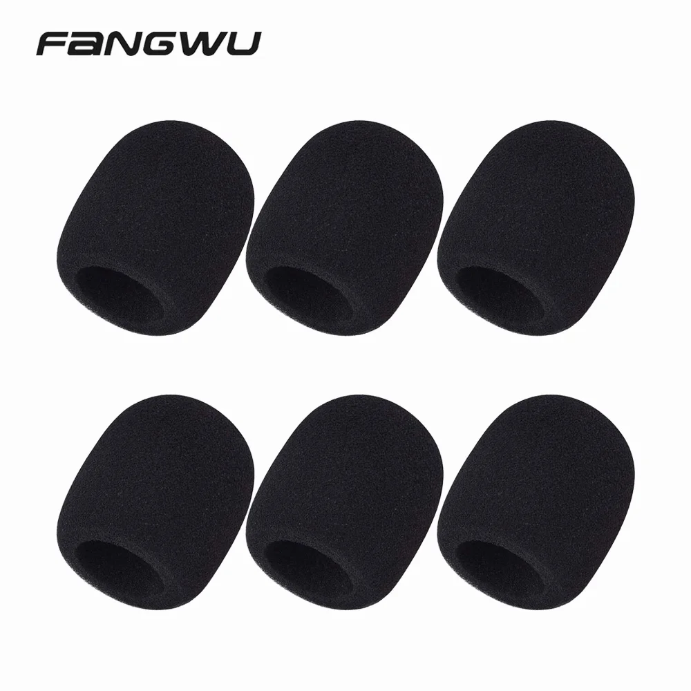 

High Quality Microphone Foam Mic Sponge Cap Cover, Black or brown