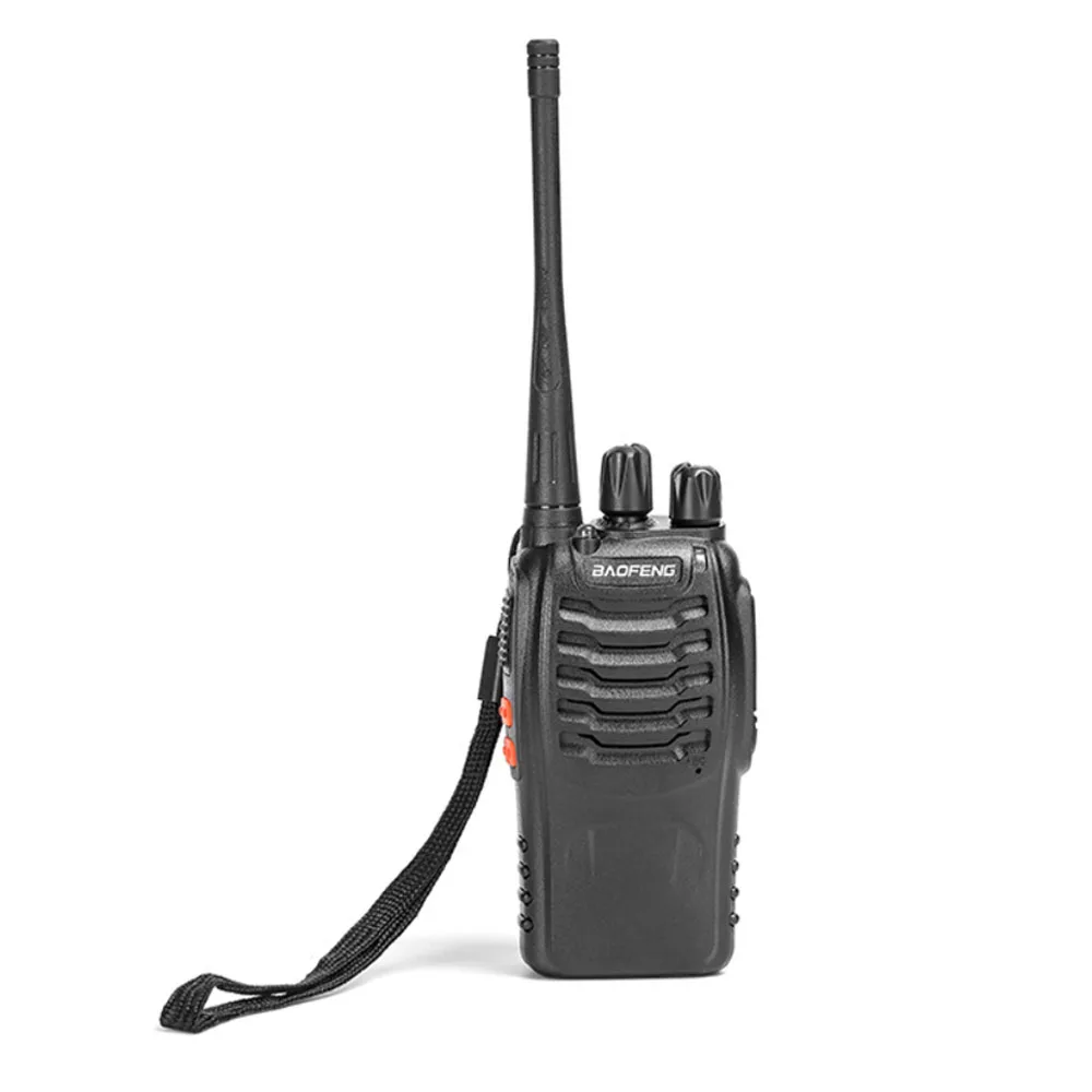 

BF-888S uhf radio dual band ham radio portable mobile two way radio handheld baofeng walkie talkie, Black