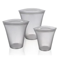 

Food Storage Silicone Bags BPA FREE Multipurpose Good Reusable Storage Lfgb 1000ml/1500ml Silicone Cups