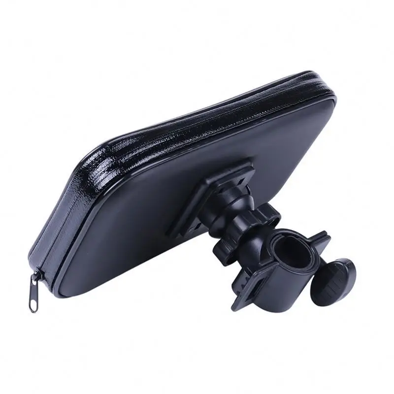 

Bicycle motorcycle phone mount REK4f mobile holder for charging, Black