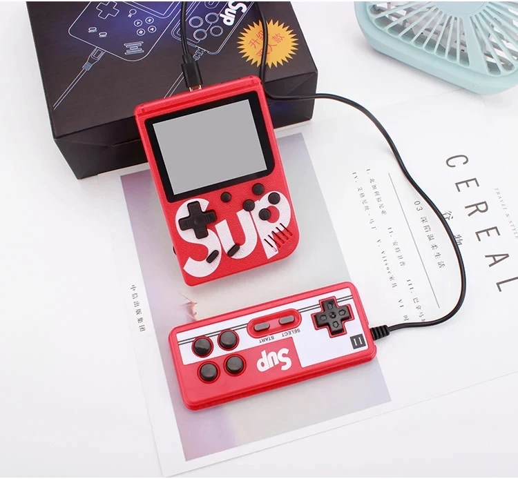 
Link-To 2020 Factory wholesale Handheld TV Video Game Console Build Sup 400 in 1 portable Mini Video Console Support Double Play 