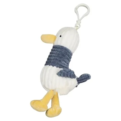 

Wholesale Custom plush animal widget cute stuffed soft toys seagull keychain toy, Dark blue,light blue