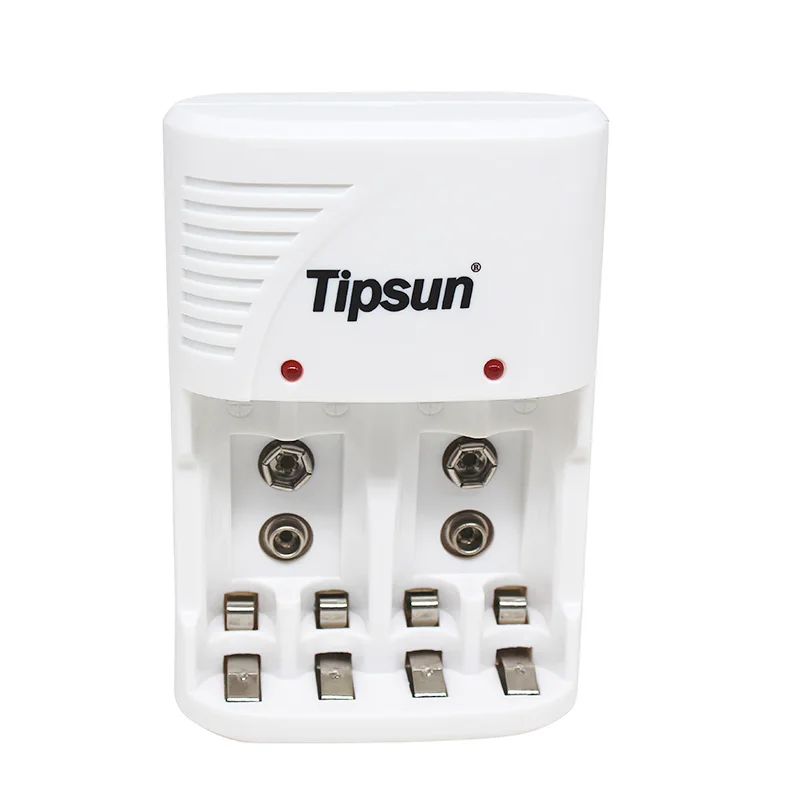 

Tipsun rechargeable battery charger aa-aaa nimh battery charger 9v