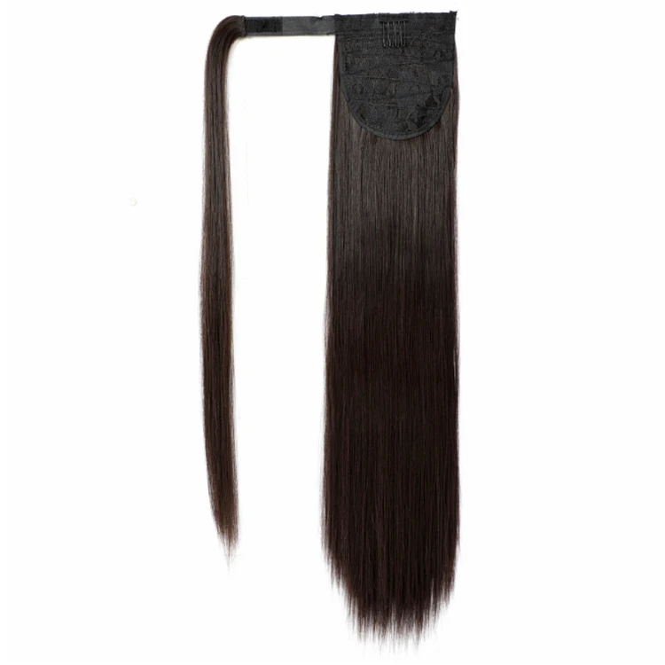 

2020 hot selling ponytails for black women,human hair ponytail hair extensions., Natural color