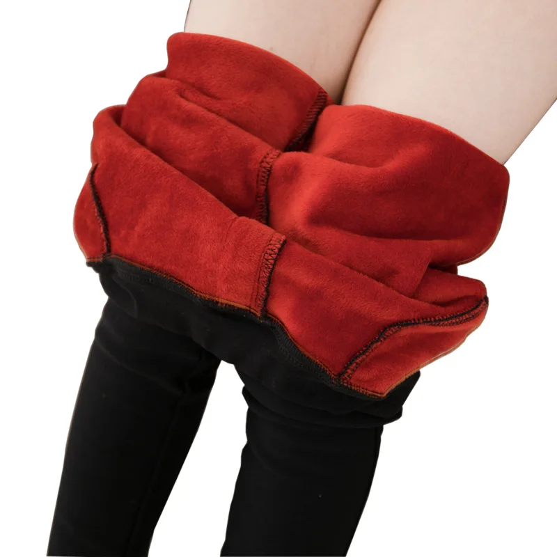 

Winter Leggings Girls 2020 Winter Children Plus Velvet Pants Thicken Warm Long Trousers for Kids Baby Skinny Pencil Pants