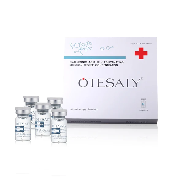 

Otesaly Facial Mesotherapy Skin Rejuvenation Anti Aging Serum with 8%HA for Acne Scars Treatment, Transparent