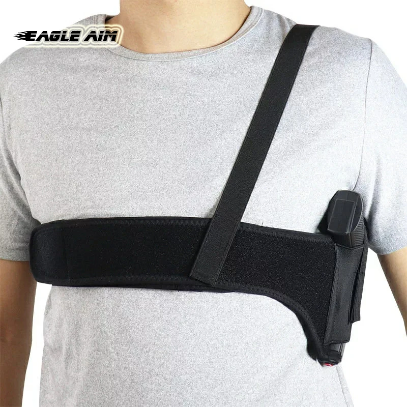 

Tactical Shoulder Gun Holster Compact Gun Holster for Women Men Belly Band Holder