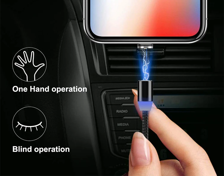 High Quality China Supplier Magnetic Fast Charging USB Cable For Cell Phone - ANKUX.COM