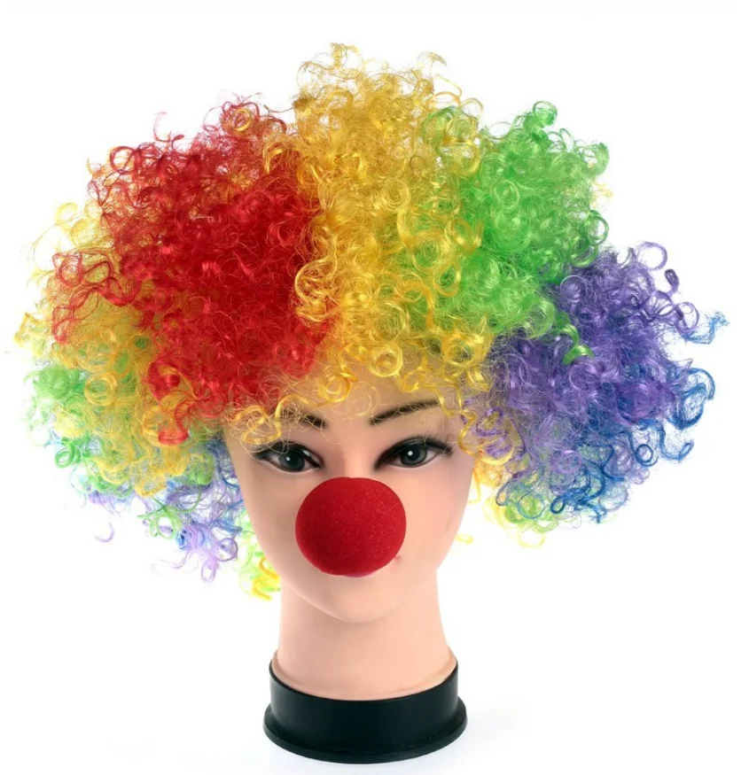 Клоун в парике