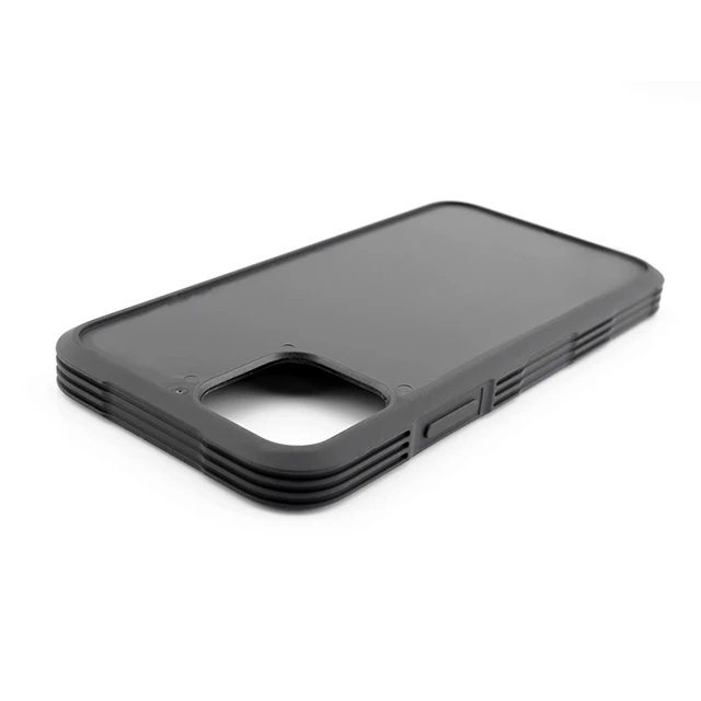 

High quality material tire pattern rubber groove PC Tpu for iPhone11 6.1 inch case phone shell, Black