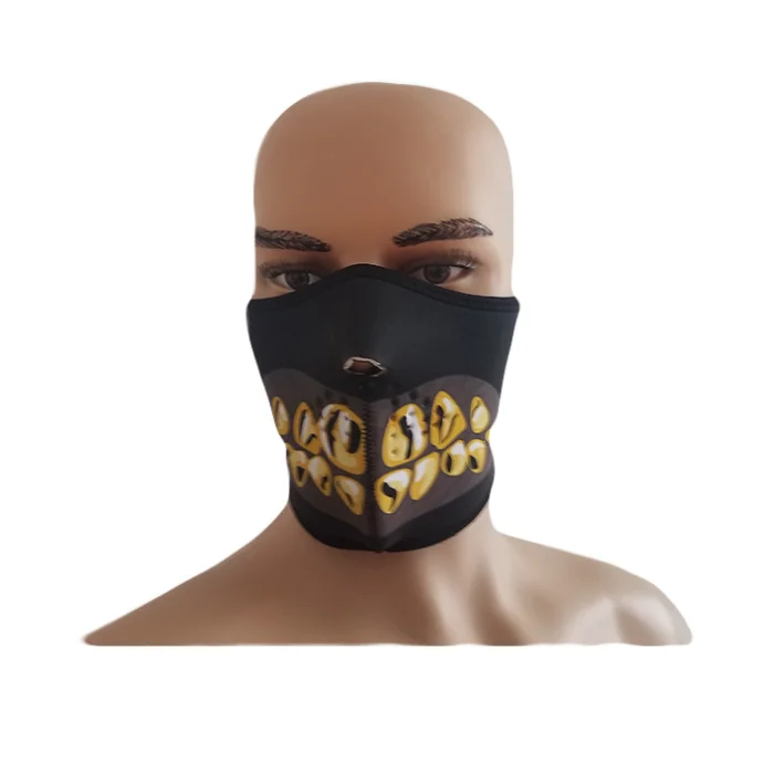 

1PC Activated Carbon Air Filter Dustproof Mask Half Face Cycling Sport Mask, Customized