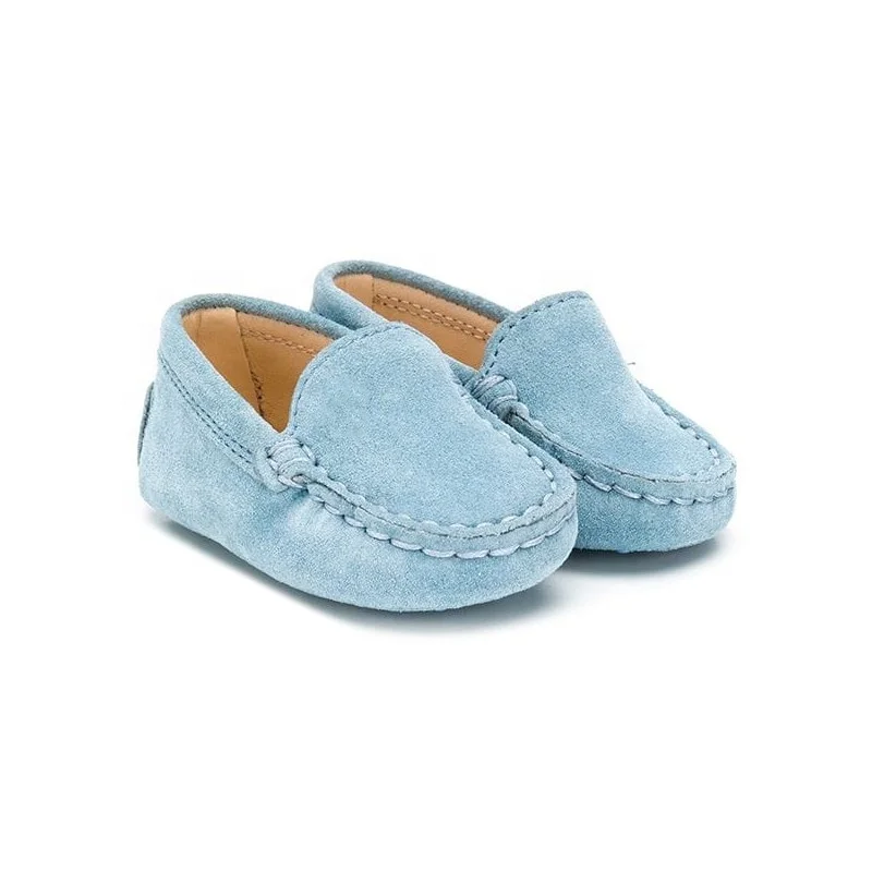 

Spring Autumn Soft Suede Baby Walking Loafer Slip-On Baby Casual Shoes Boys, Customized