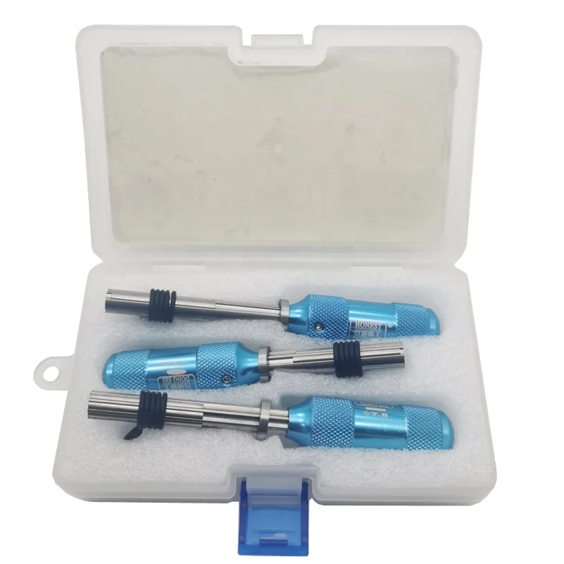 

7 Pin Adjustable Tubular Safe Box Tools Kit  Locksmith Tool key machine, Blue one